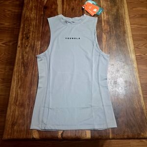 YoungLA Women's Light Gray Muscle Tee